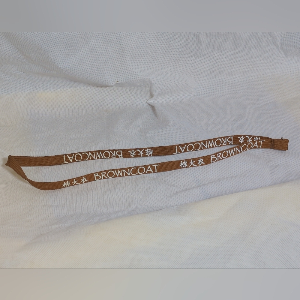 Firefly Serenity Nathan Fillion Browncoat Brown Lanyard